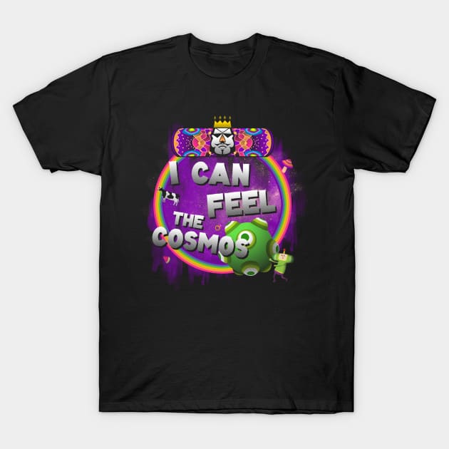 Feel the Katamari Cosmos T-Shirt by graffd02